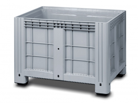Контейнер iBox сплошной на ножках, 1200x800x800 мм